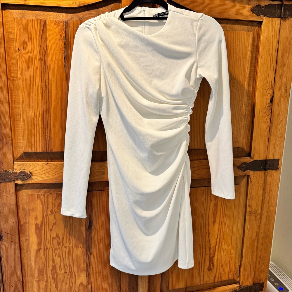 Zara White Dress